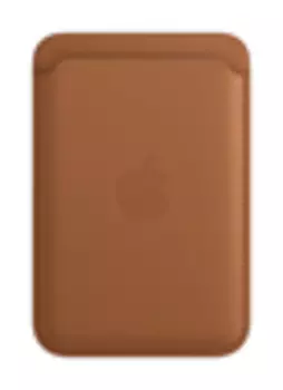 iPhone Leather Wallet with MagSafe - Saddle Brown