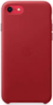 iPhone SE Leather Case - (PRODUCT)RED