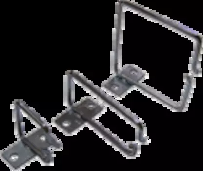 Кабельный органайзер Вертикальный Lanmaster TWT-RING-M80X40 односторонний кольца 1U глуб.:80мм