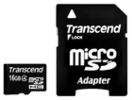 Карта памяти TRANSCEND MicroSDHC Class4