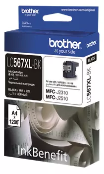Картридж черный Brother LC567XLBK