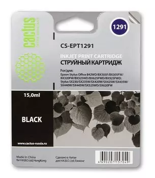 Картридж черный Cactus CS-EPT1291