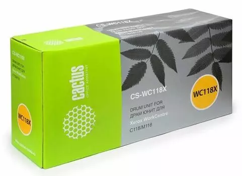 Картридж черный Cactus CS-WC118X