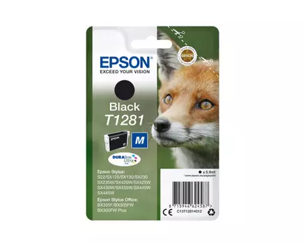 Картридж черный Epson C13T12814012