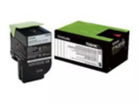 Картридж черный Lexmark 70C8HKE