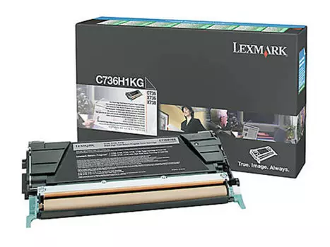 Картридж черный Lexmark C736H1KG