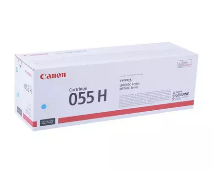 Картридж голубой Canon 055, 3019C002