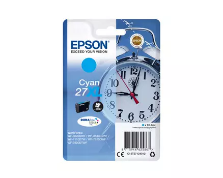 Картридж голубой Epson C13T27124022