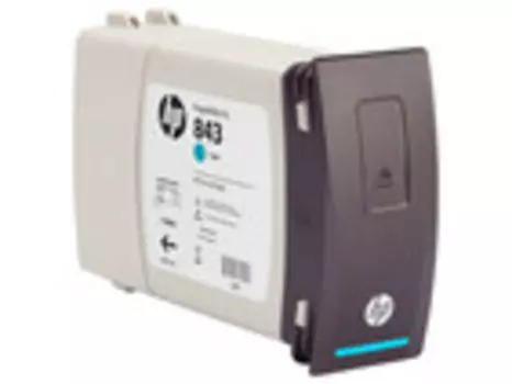 Картридж голубой HP Inc. 843C, C1Q66A