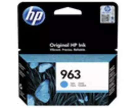 Картридж голубой HP Inc. 963, 3JA23AE