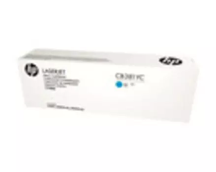 Картридж голубой HP Inc. CB381YC