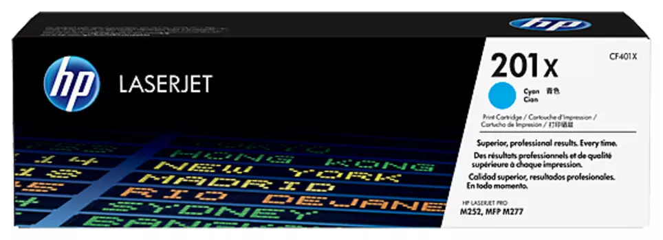 Картридж голубой HP Inc. CF401X