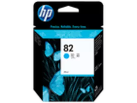 Картридж голубой HP Inc. CH566A (№82)