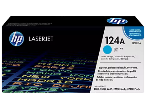 Картридж голубой HP Inc. Q6001A