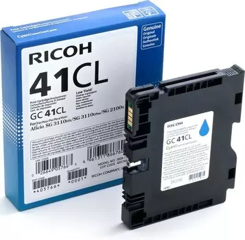 Картридж голубой Ricoh GC 41CL, 405766