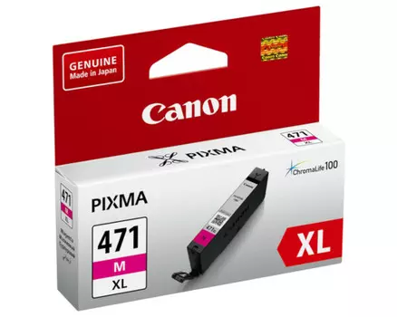 Картридж пурпурный Canon CLI-471XL, 0348C001