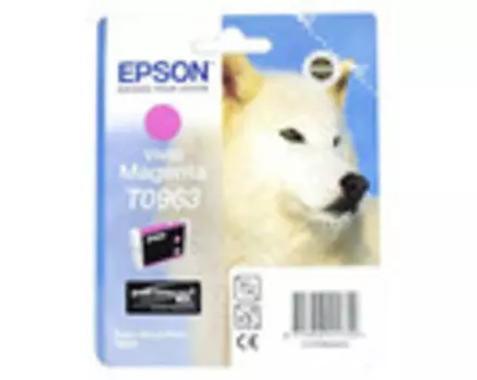 Картридж пурпурный Epson C13T09634010