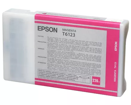 Картридж пурпурный Epson T6128, C13T612300
