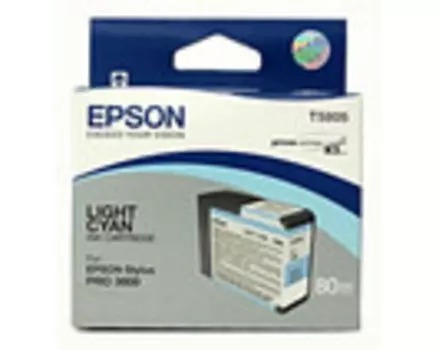 Картридж светло-голубой Epson C13T580500