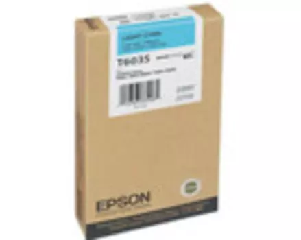 Картридж светло-голубой Epson C13T603500