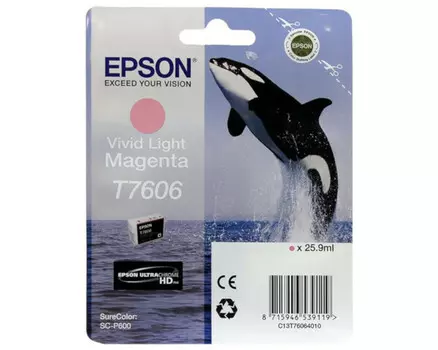 Картридж светло-пурпурный Epson C13T76064010