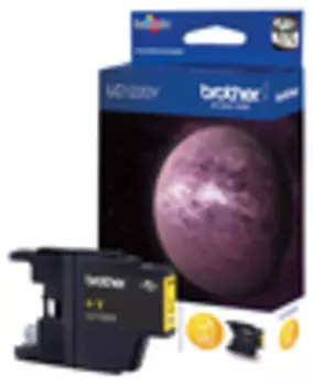 Картридж желтый Brother LC1220Y