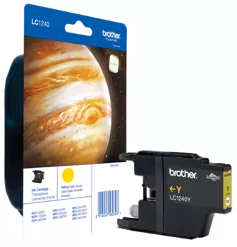 Картридж желтый Brother LC1240Y