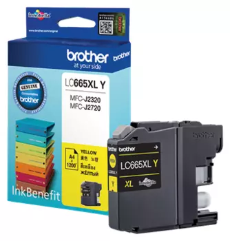 Картридж желтый Brother LC665XLY