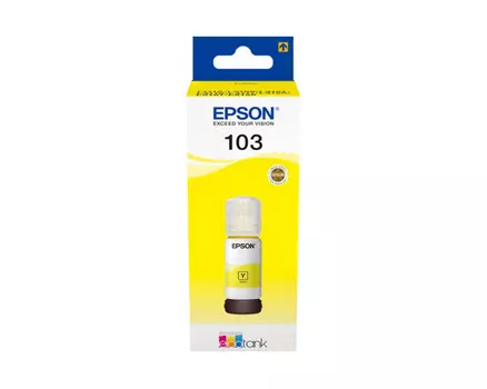 Картридж желтый Epson 103, C13T00S44A