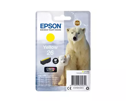 Картридж желтый Epson C13T26144012