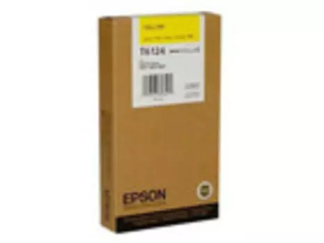 Картридж желтый Epson T6128, C13T612400