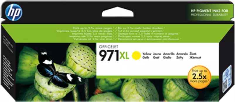 Картридж желтый HP Inc. 971XL, CN628AE