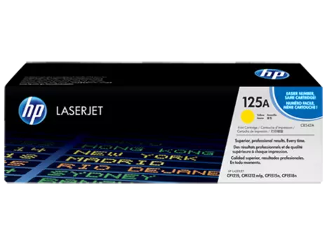 Картридж желтый HP Inc. CB542A