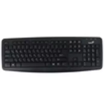 Клавиатура GENIUS G-KB110X PS/2, 31300710104, цвет черный