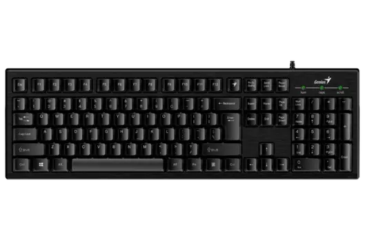Клавиатура GENIUS KB 101 31300006411, цвет черный