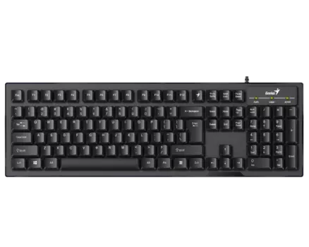 Клавиатура GENIUS KB 102 31300007402, цвет черный