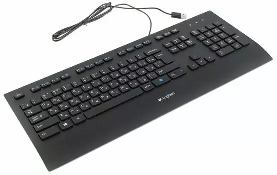 Клавиатура Logitech K280e 920-005215, цвет черный