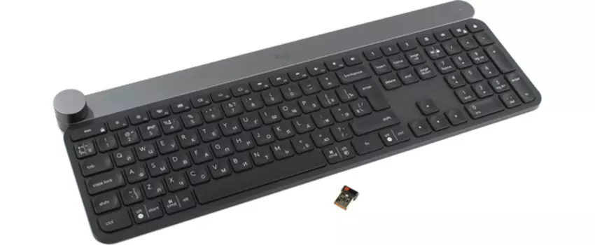 Клавиатура Logitech Wireless Craft Advanced 920-008505, цвет черный