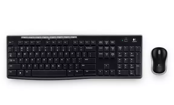 Клавиатура+мышь Logitech MK270 920-004518, цвет черный
