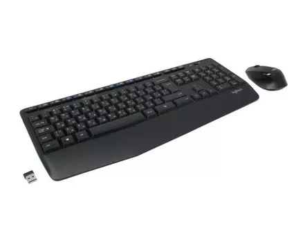 Клавиатура+мышь Logitech Wireless Combo MK345 920-008534, цвет черный