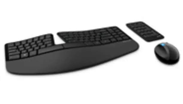 Клавиатура+мышь Microsoft Corporation Sculpt Ergonomic Desktop L5V-00017, цвет черный