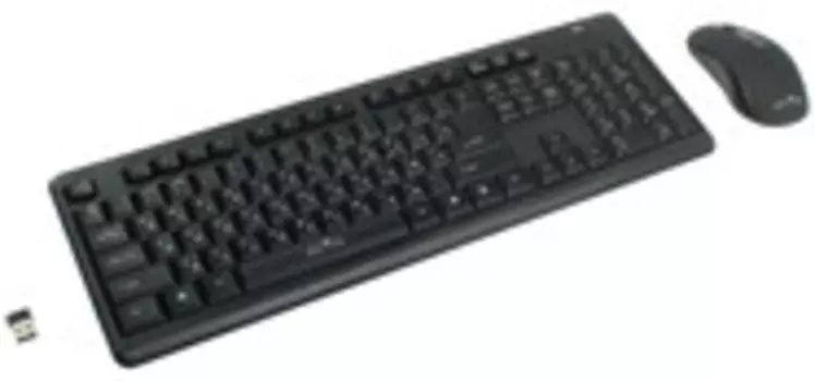 Клавиатура+мышь Oklick KB+M 270M MK-5306, цвет черный
