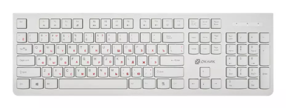 Клавиатура Oklick KB 505M 1196547, цвет черный