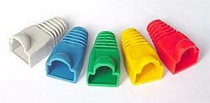 Колпачок Lanmaster TWT-BO-6.0-GY/100 (упак.:100шт) 100м серый