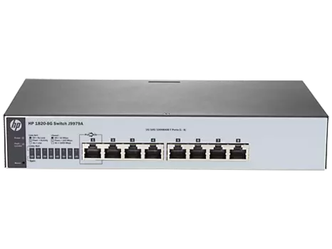 Коммутатор Hewlett Packard Enterprise 1820-8G