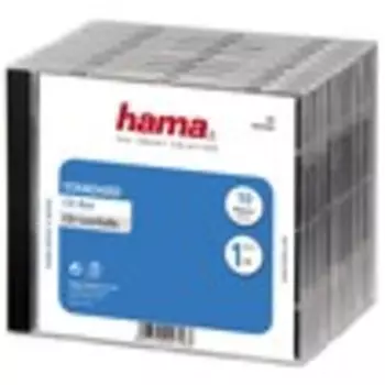 Коробка Hama на 1CD/DVD H-44746 Jewel Case прозрачный (упак.:10шт)