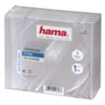 Коробка Hama на 1CD/DVD H-44748 Jewel (упак.:5шт)