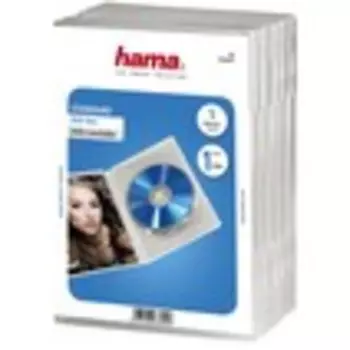 Коробка Hama на 1CD/DVD H-83895 Jewel Case прозрачный (упак.:5шт)