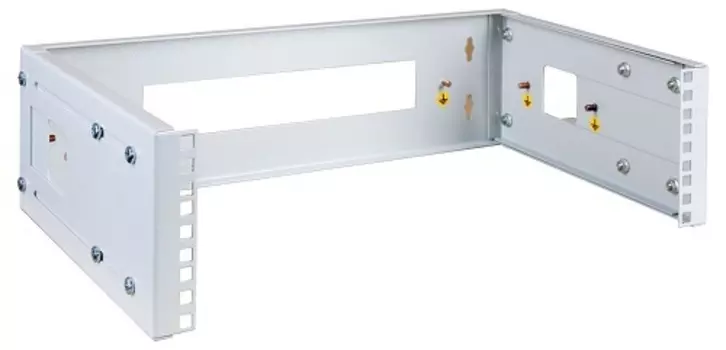 Кронштейн телекоммуникационный ЦМО КНО-М-3U настен. 3U 19" 450мм нагр.:15кг серый (упак.:1шт)