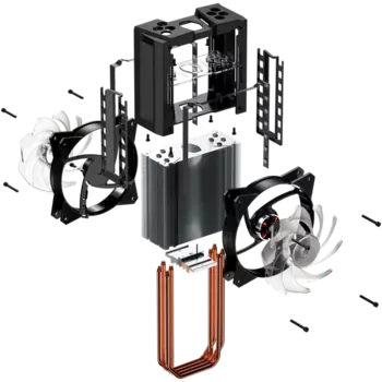 Кулер Процессорный Cooler Master CPU cooler MasterAir MA410M